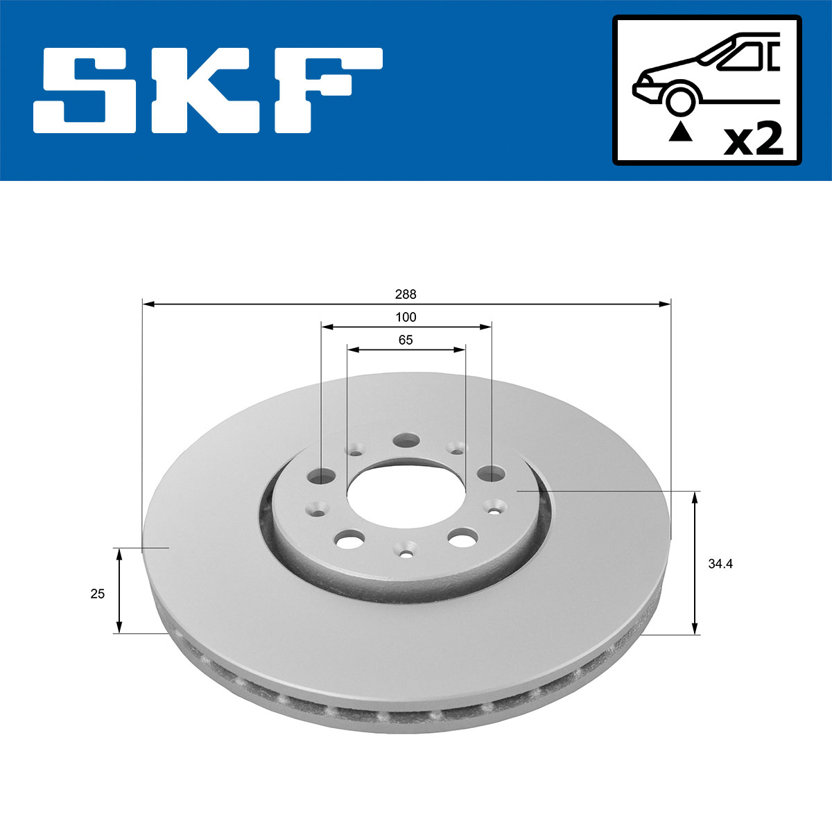 SKF VKBD 80074 V2 спирачен...